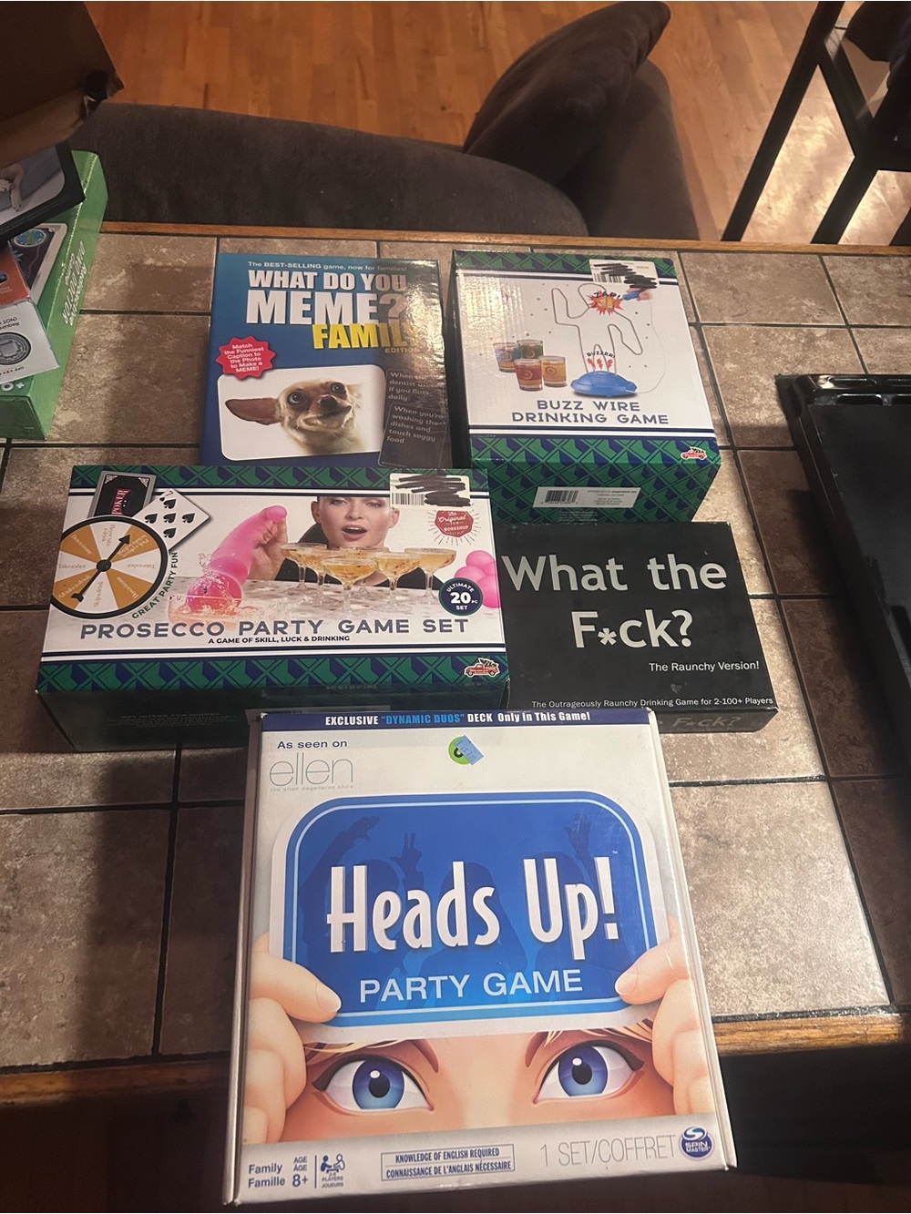 Heads Up! Party Game - Blue - Ellen DeGeneres (Party Games Collection)